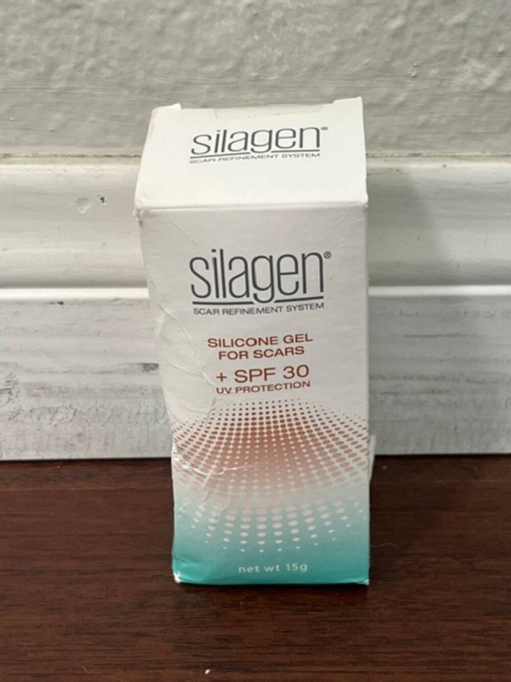 Silagen Silicone Gel For Scars + SPF 30 UV Protection 15g